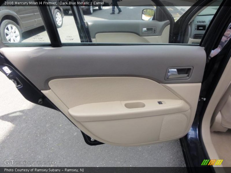 Dark Blue Metallic / Camel 2008 Mercury Milan I4 Premier