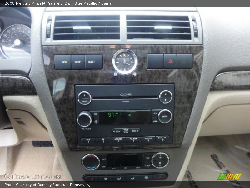 Dark Blue Metallic / Camel 2008 Mercury Milan I4 Premier