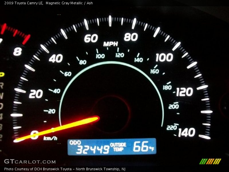 Magnetic Gray Metallic / Ash 2009 Toyota Camry LE