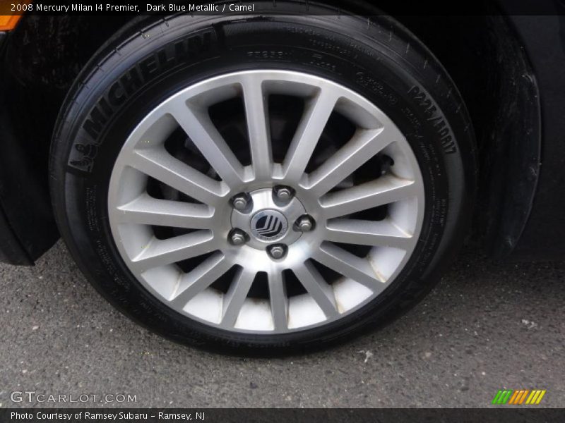 Dark Blue Metallic / Camel 2008 Mercury Milan I4 Premier