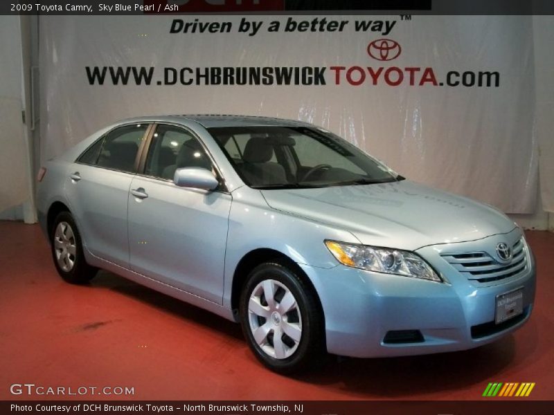 Sky Blue Pearl / Ash 2009 Toyota Camry