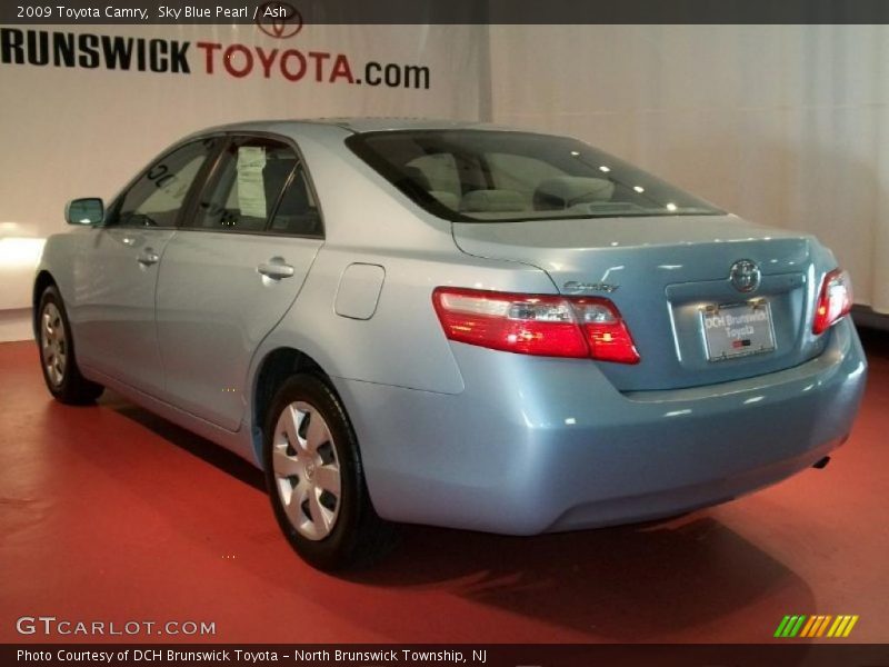 Sky Blue Pearl / Ash 2009 Toyota Camry