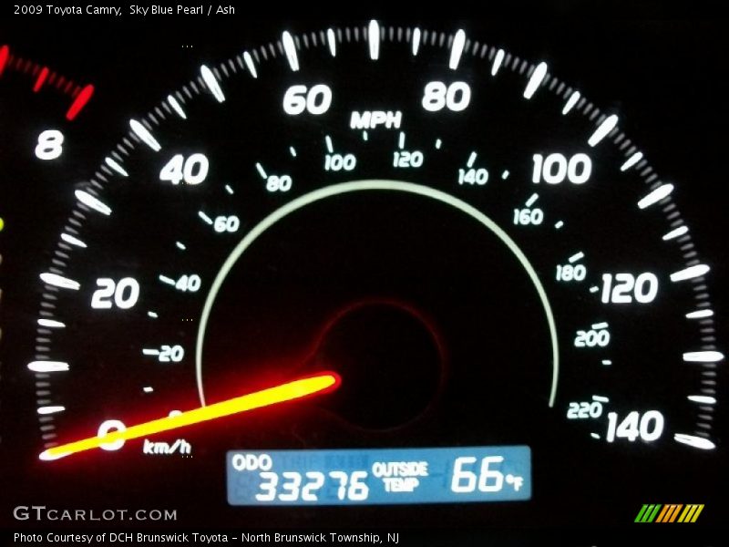 Sky Blue Pearl / Ash 2009 Toyota Camry