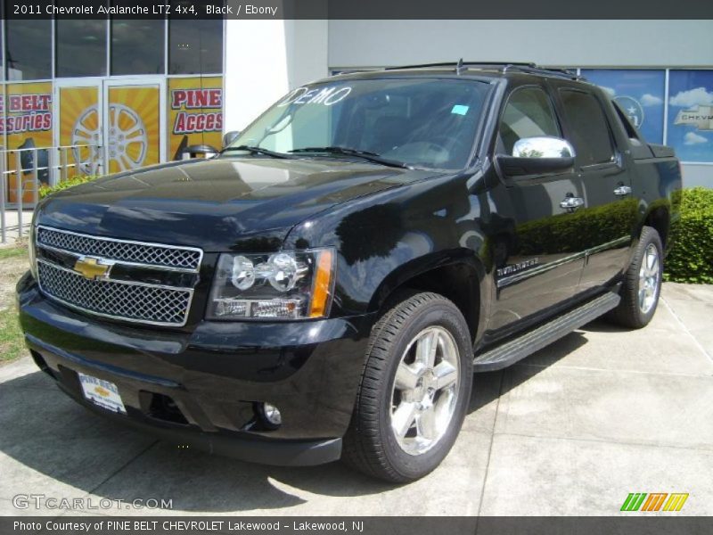 Black / Ebony 2011 Chevrolet Avalanche LTZ 4x4