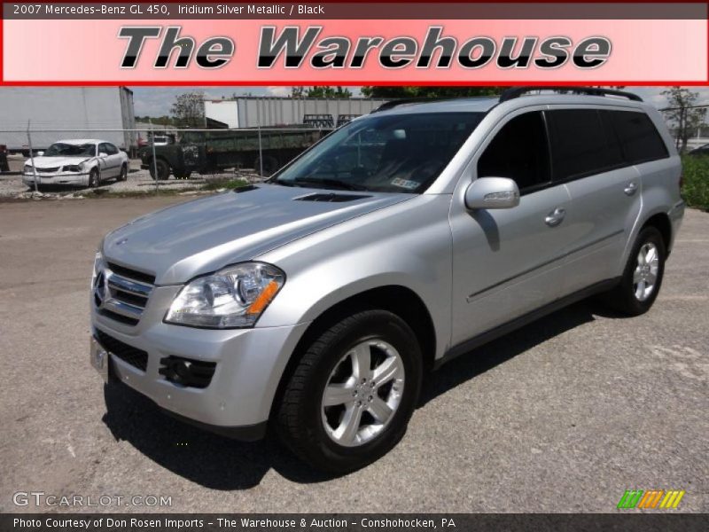 Iridium Silver Metallic / Black 2007 Mercedes-Benz GL 450