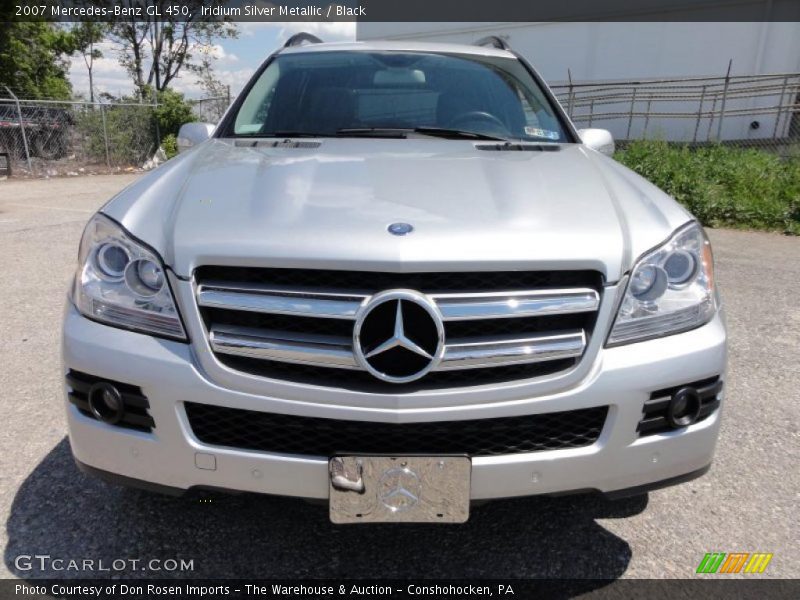 Iridium Silver Metallic / Black 2007 Mercedes-Benz GL 450