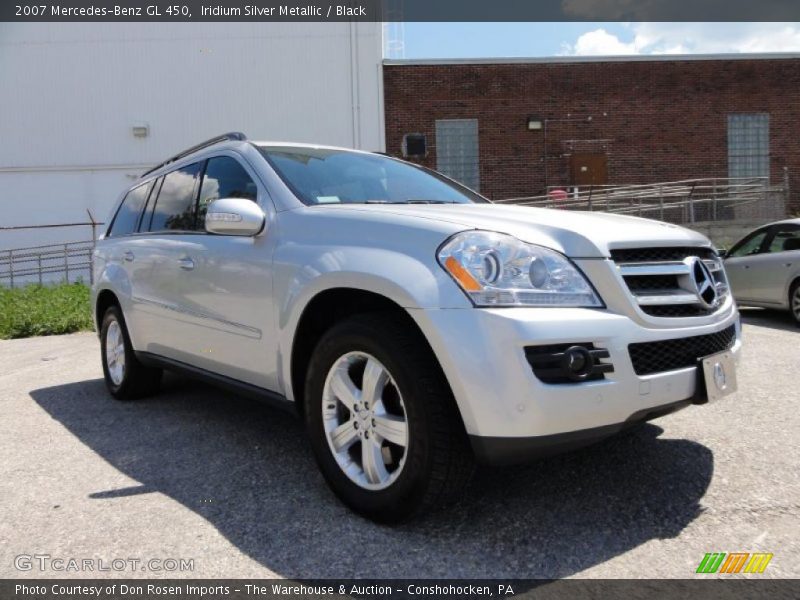 Iridium Silver Metallic / Black 2007 Mercedes-Benz GL 450