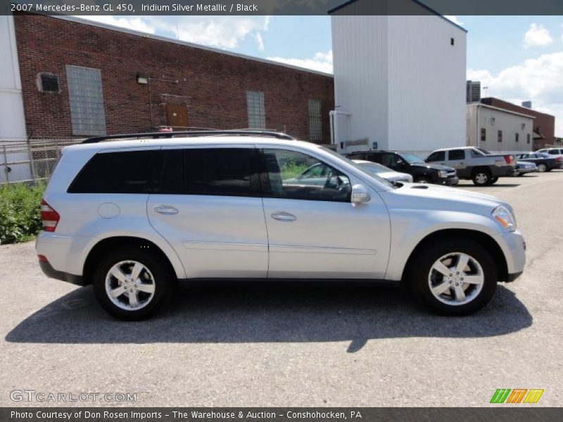 Iridium Silver Metallic / Black 2007 Mercedes-Benz GL 450