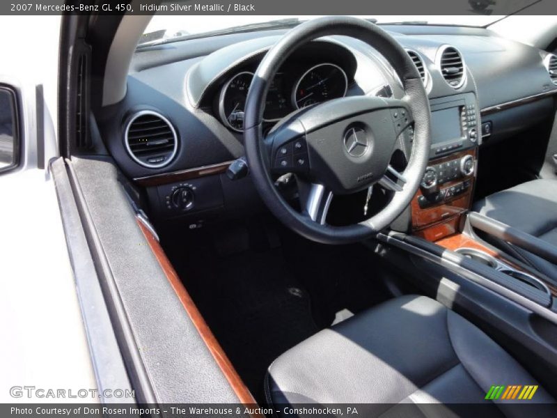 Iridium Silver Metallic / Black 2007 Mercedes-Benz GL 450