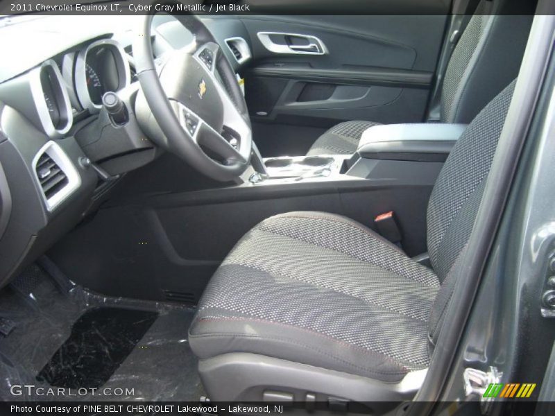 Cyber Gray Metallic / Jet Black 2011 Chevrolet Equinox LT