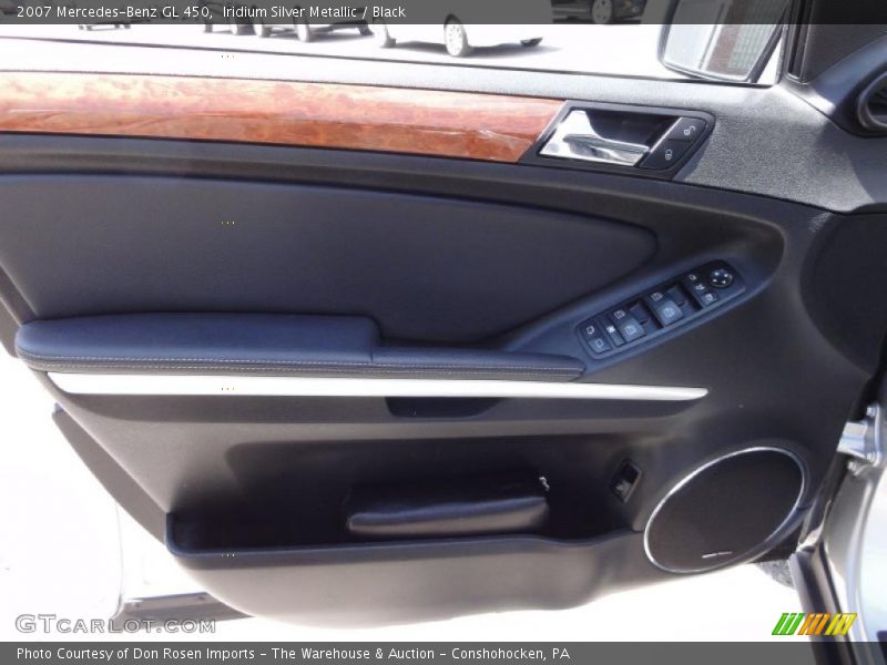Iridium Silver Metallic / Black 2007 Mercedes-Benz GL 450