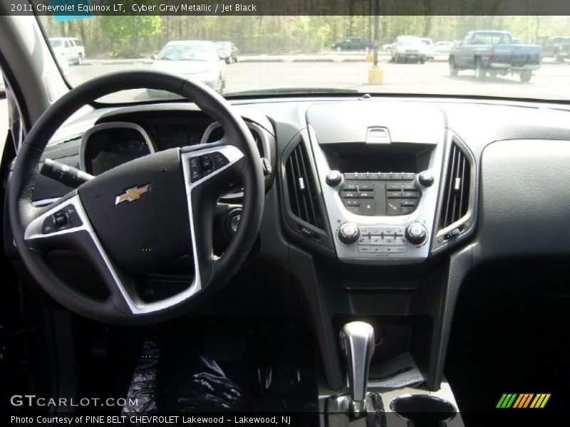 Cyber Gray Metallic / Jet Black 2011 Chevrolet Equinox LT