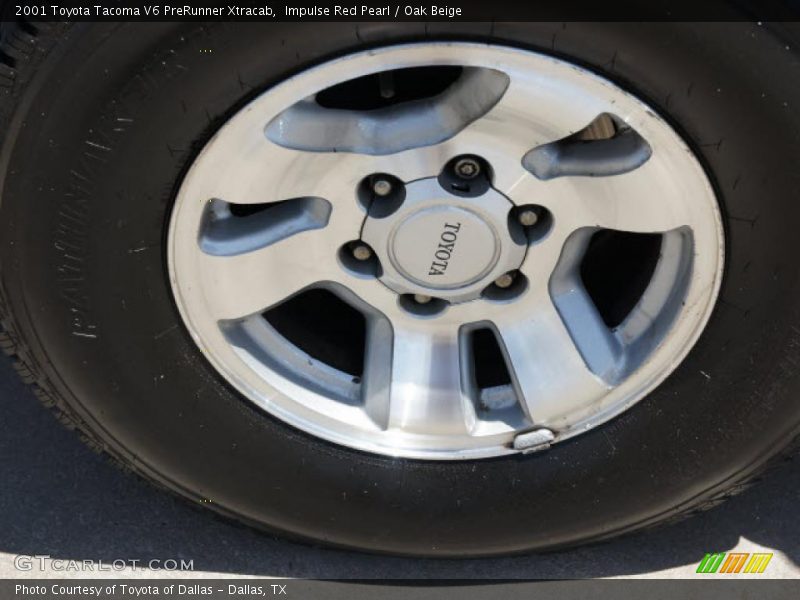 Impulse Red Pearl / Oak Beige 2001 Toyota Tacoma V6 PreRunner Xtracab
