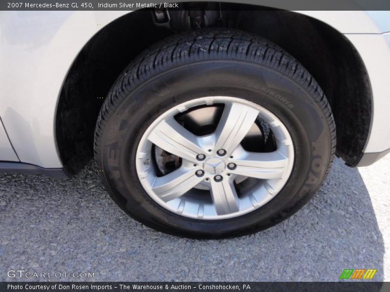 Iridium Silver Metallic / Black 2007 Mercedes-Benz GL 450