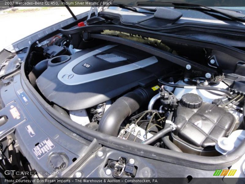 Iridium Silver Metallic / Black 2007 Mercedes-Benz GL 450