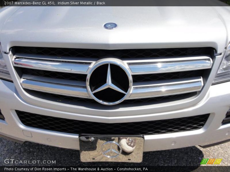 Iridium Silver Metallic / Black 2007 Mercedes-Benz GL 450