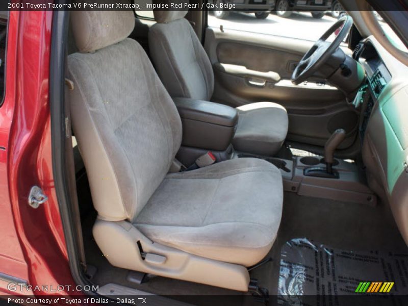 Impulse Red Pearl / Oak Beige 2001 Toyota Tacoma V6 PreRunner Xtracab