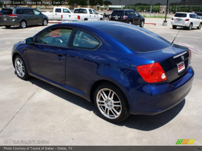 Indigo Ink Pearl / Dark Gray 2005 Scion tC