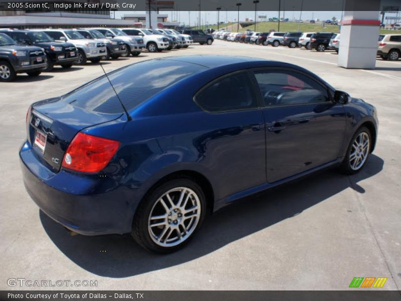 Indigo Ink Pearl / Dark Gray 2005 Scion tC