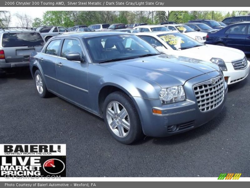 Silver Steel Metallic / Dark Slate Gray/Light Slate Gray 2006 Chrysler 300 Touring AWD