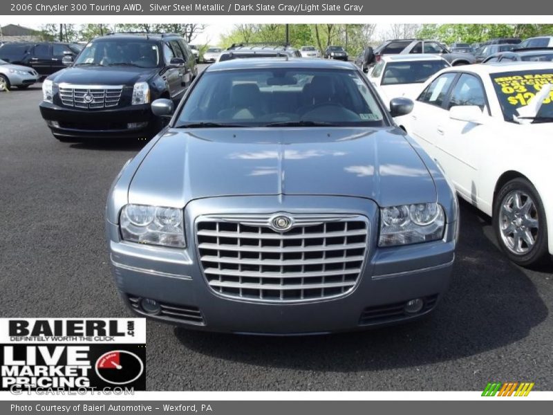 Silver Steel Metallic / Dark Slate Gray/Light Slate Gray 2006 Chrysler 300 Touring AWD
