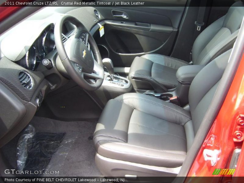 Crystal Red Metallic Tintcoat / Jet Black Leather 2011 Chevrolet Cruze LTZ/RS