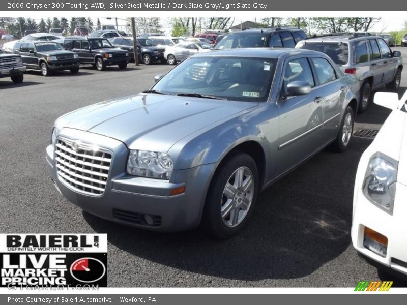 Silver Steel Metallic / Dark Slate Gray/Light Slate Gray 2006 Chrysler 300 Touring AWD