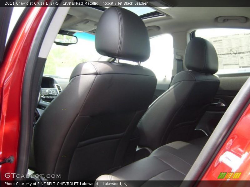 Crystal Red Metallic Tintcoat / Jet Black Leather 2011 Chevrolet Cruze LTZ/RS