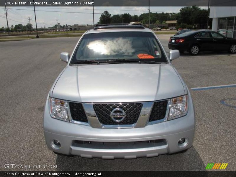 Silver Lightning / Desert 2007 Nissan Pathfinder LE