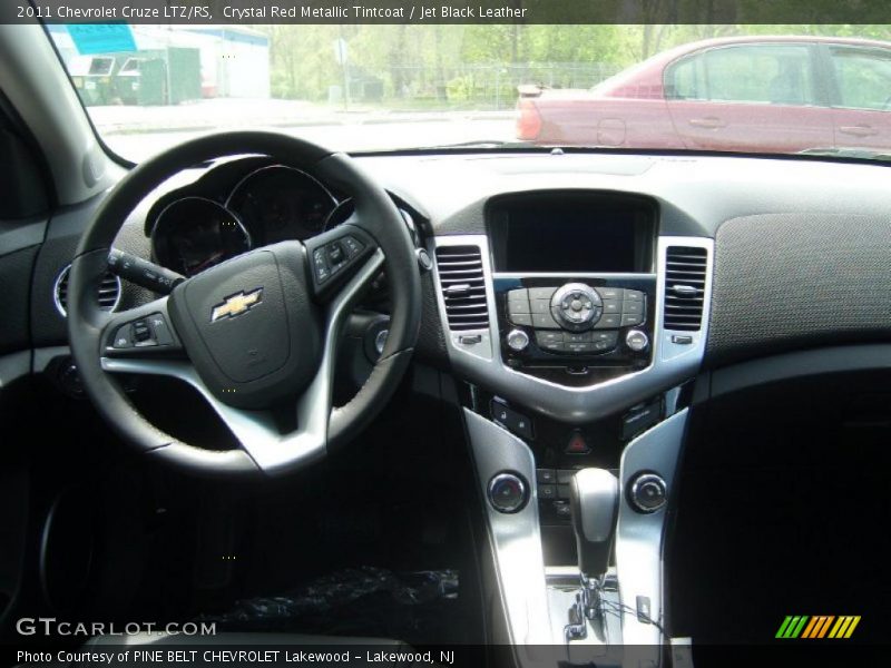 Crystal Red Metallic Tintcoat / Jet Black Leather 2011 Chevrolet Cruze LTZ/RS