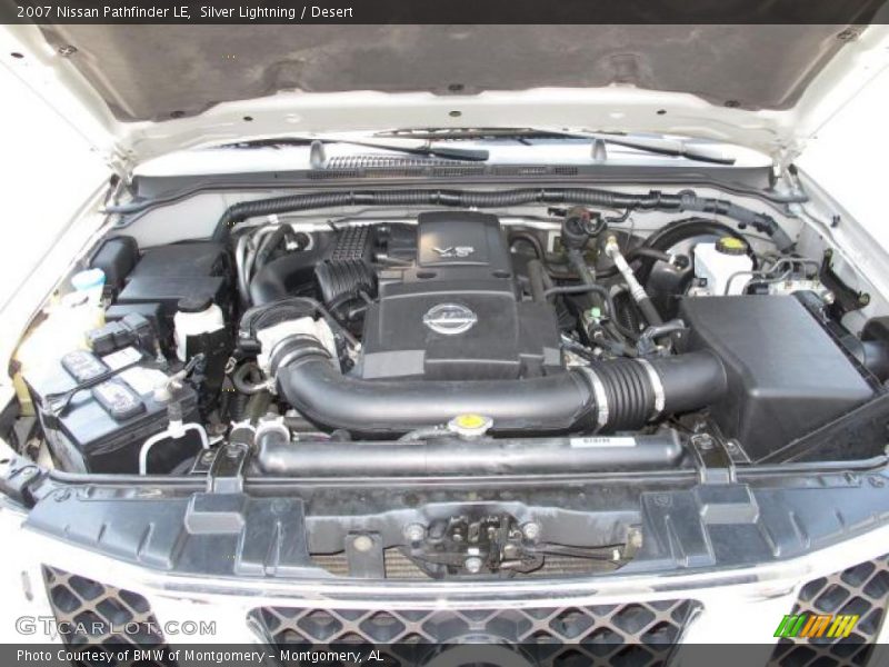 Silver Lightning / Desert 2007 Nissan Pathfinder LE