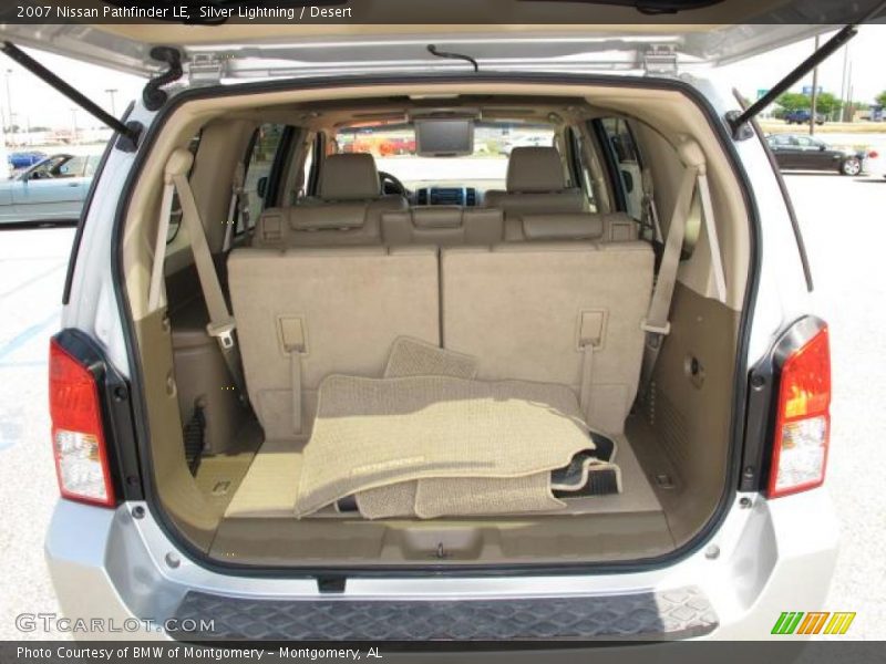 Silver Lightning / Desert 2007 Nissan Pathfinder LE