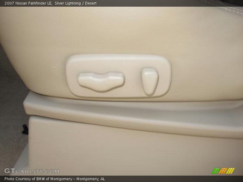 Silver Lightning / Desert 2007 Nissan Pathfinder LE
