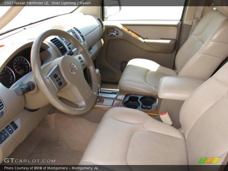 Silver Lightning / Desert 2007 Nissan Pathfinder LE