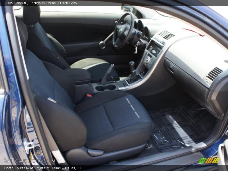 Indigo Ink Pearl / Dark Gray 2005 Scion tC