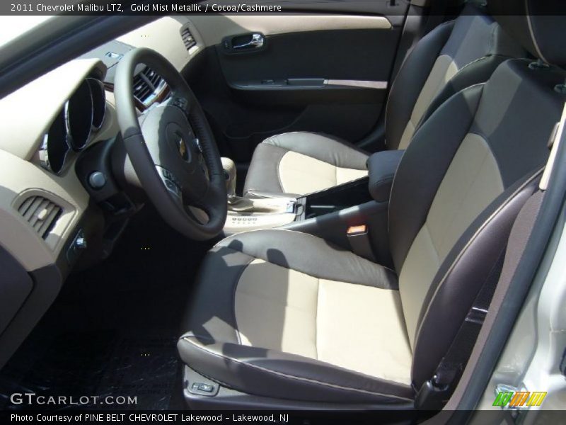 Gold Mist Metallic / Cocoa/Cashmere 2011 Chevrolet Malibu LTZ