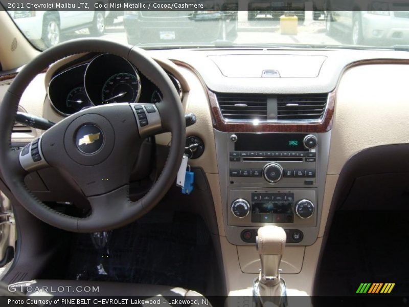 Gold Mist Metallic / Cocoa/Cashmere 2011 Chevrolet Malibu LTZ