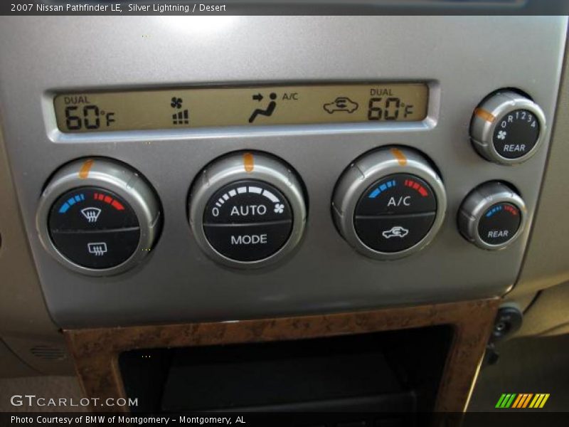 Silver Lightning / Desert 2007 Nissan Pathfinder LE