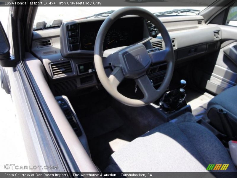  1994 Passport LX 4x4 Gray Interior