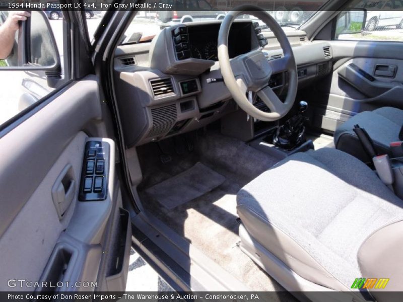  1994 Passport LX 4x4 Gray Interior