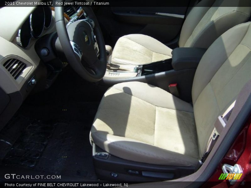 Red Jewel Tintcoat / Titanium 2011 Chevrolet Malibu LT