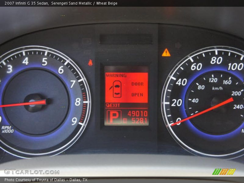 Serengeti Sand Metallic / Wheat Beige 2007 Infiniti G 35 Sedan