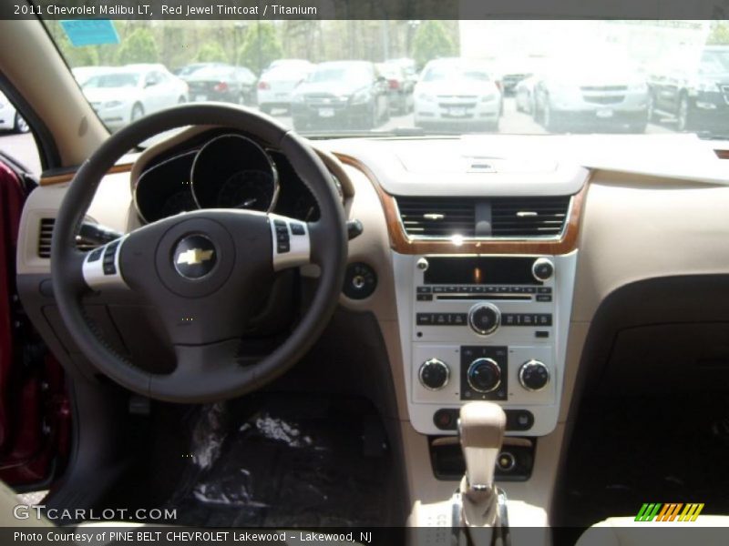 Red Jewel Tintcoat / Titanium 2011 Chevrolet Malibu LT