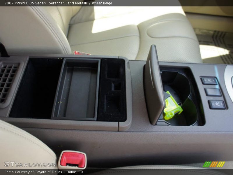 Serengeti Sand Metallic / Wheat Beige 2007 Infiniti G 35 Sedan