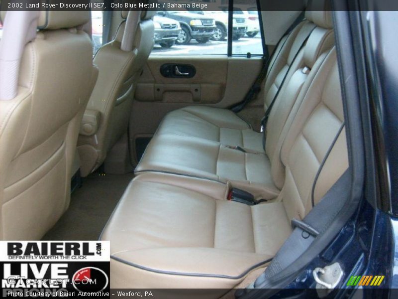 Oslo Blue Metallic / Bahama Beige 2002 Land Rover Discovery II SE7