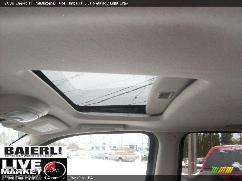 Imperial Blue Metallic / Light Gray 2008 Chevrolet TrailBlazer LT 4x4