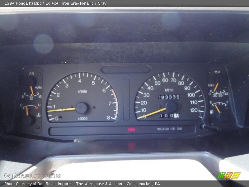  1994 Passport LX 4x4 LX 4x4 Gauges