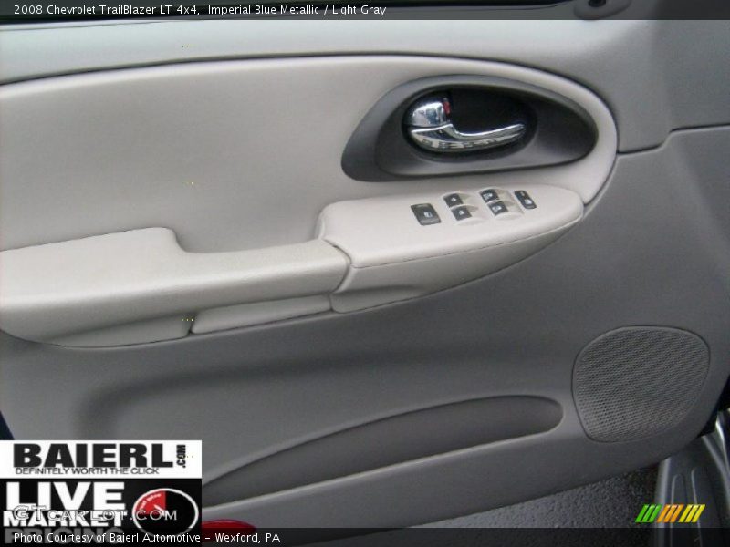 Imperial Blue Metallic / Light Gray 2008 Chevrolet TrailBlazer LT 4x4