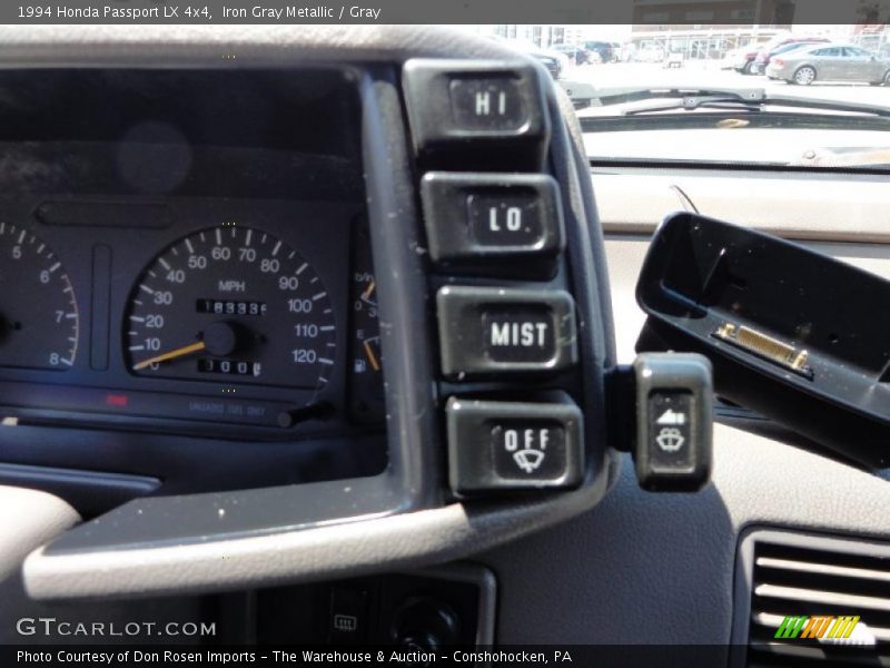 Controls of 1994 Passport LX 4x4