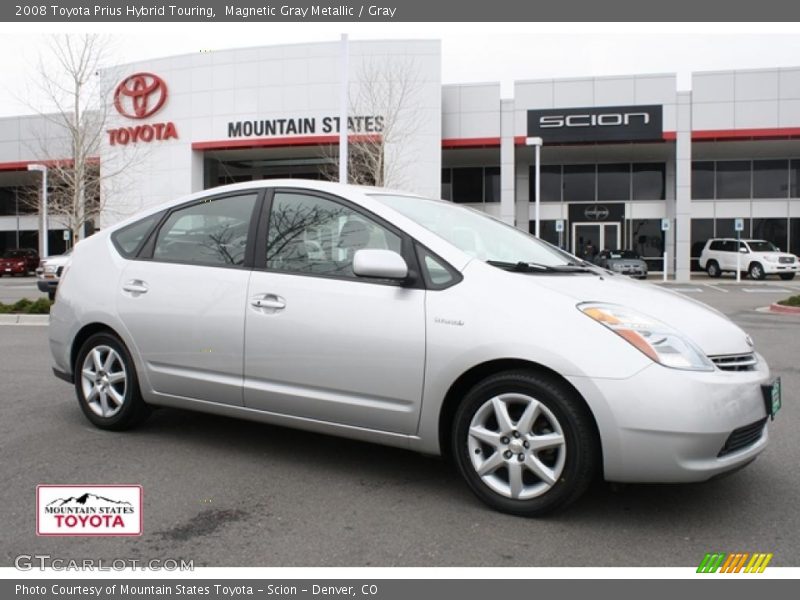 Magnetic Gray Metallic / Gray 2008 Toyota Prius Hybrid Touring